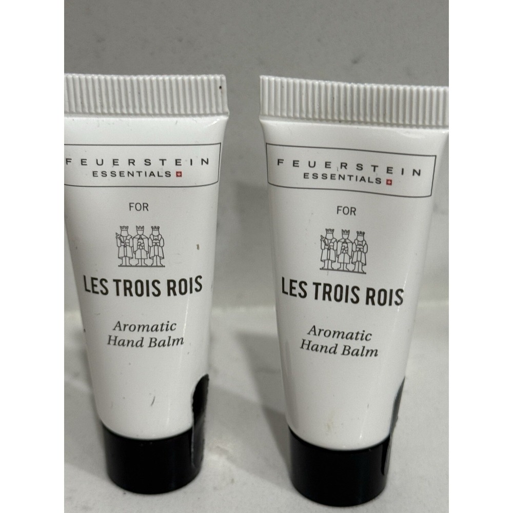 Lot of 2 Feuerstein Essentials Aromatic Hand Balm 10ml Each Made in Switzerland